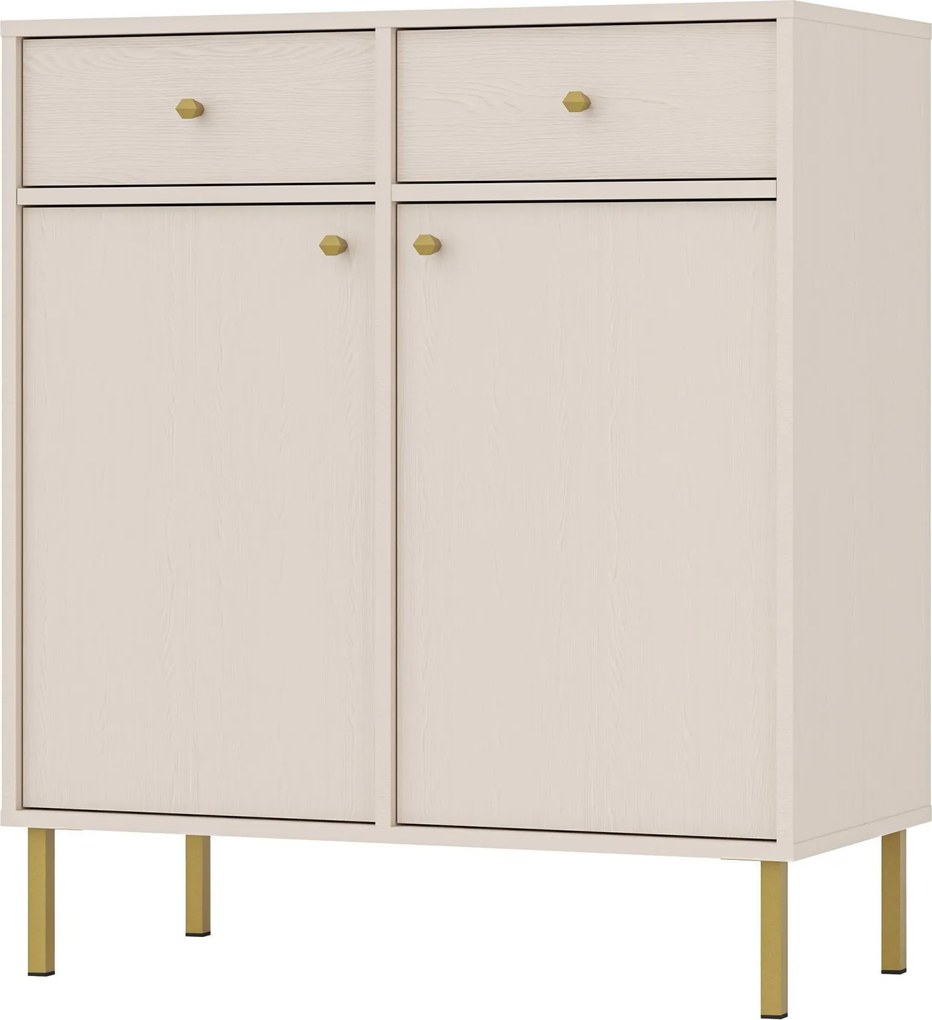 Komoda TORINO 84 cm do Salonu Sypialni Odcienie beżu