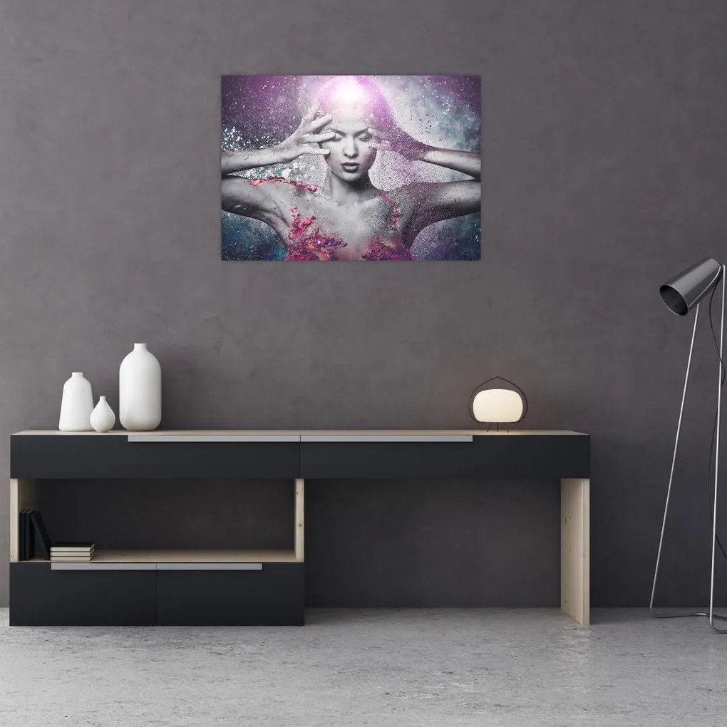 Obraz na szkle - Energia (70x50 cm)