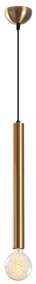 Lampa wisząca w kolorze złota z metalowym kloszem ø 4 cm Tempo – Opviq lights