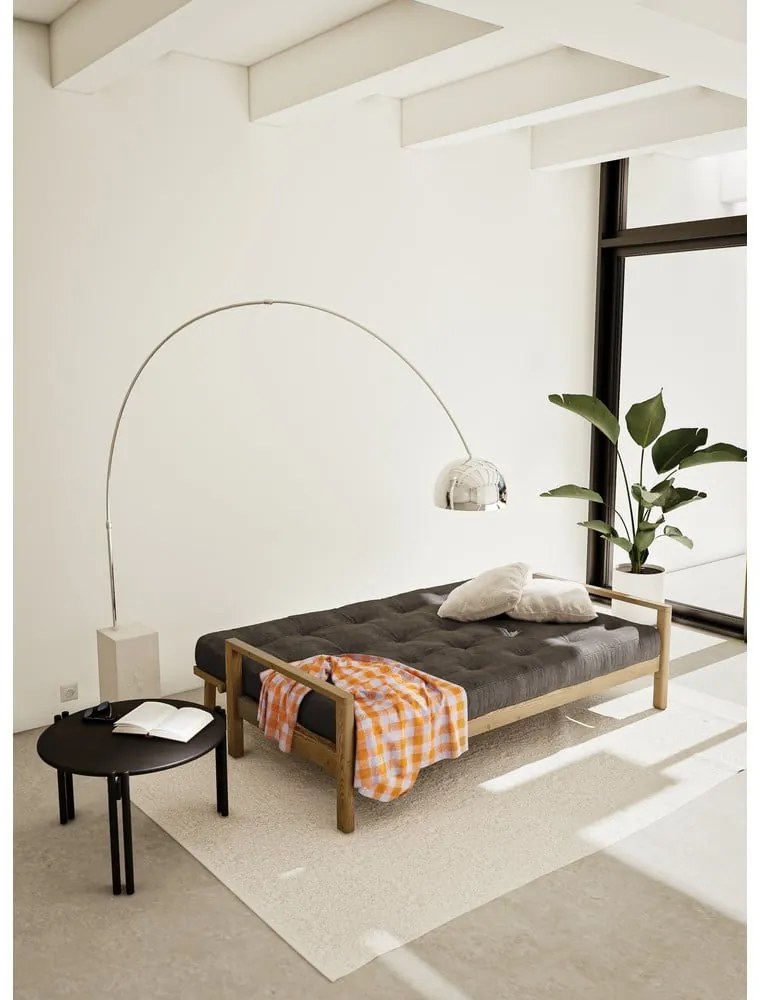 Ciemnoszara rozkładana sofa 205 cm Knob – Karup Design