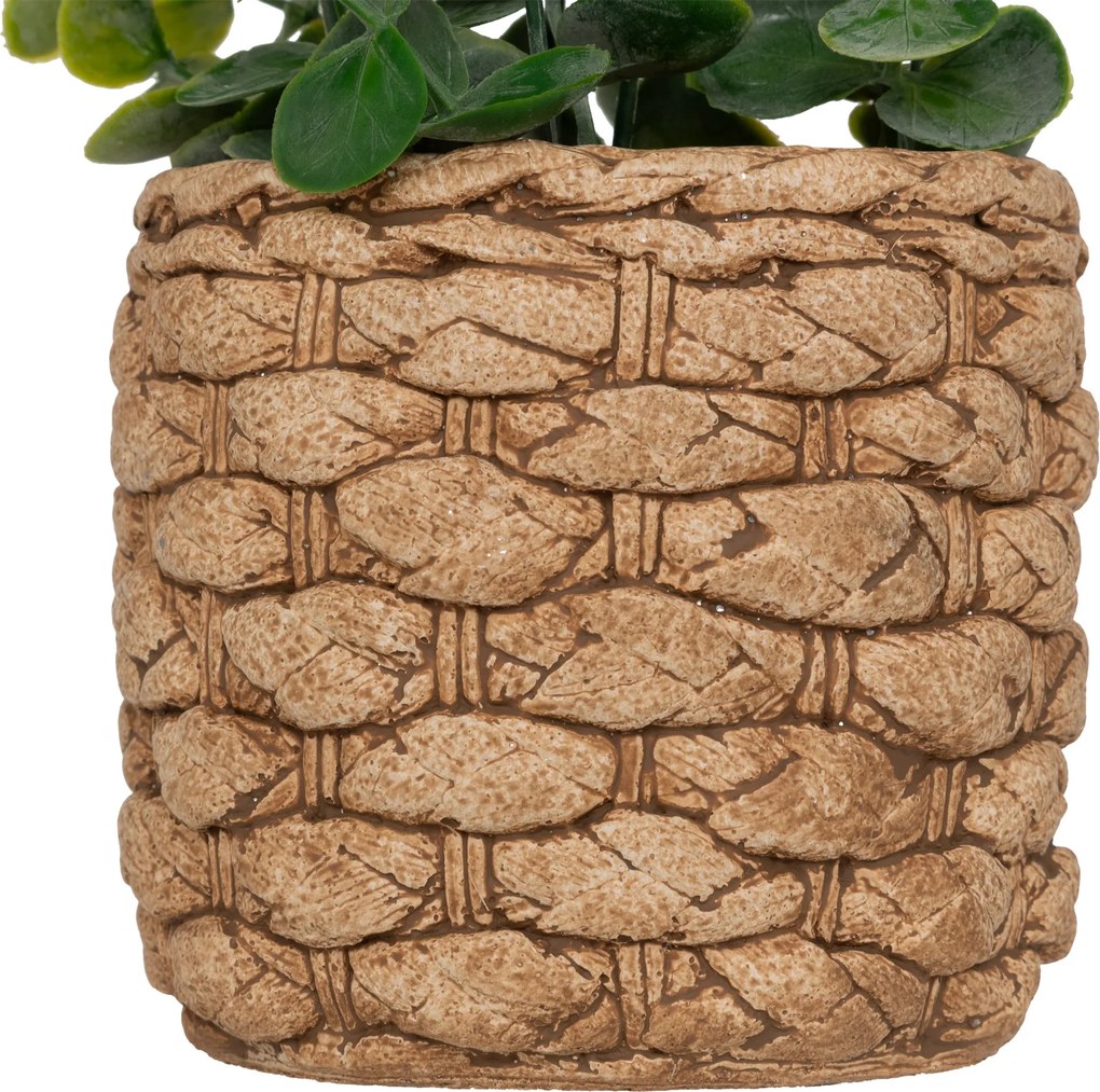 Sztuczny eukaliptus JAYE w ceramicznej doniczce, wys. 27 cm