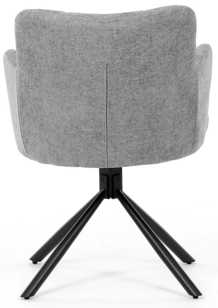 Zestaw krzeseł obiadowych z mechanizmem powrotnymDCH-T1122 GREY2, 2 szt.
