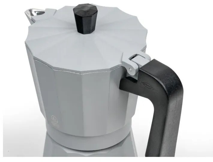 Szara metalowa kawiarka 400 ml Moshi – Leopold Vienna