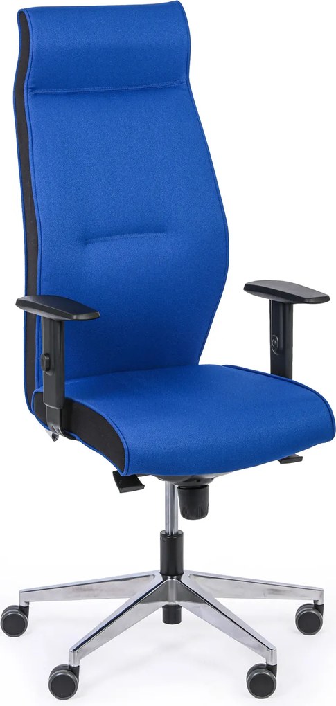 Krzesło dyspozytorskie MEGA PLUS, niebieski