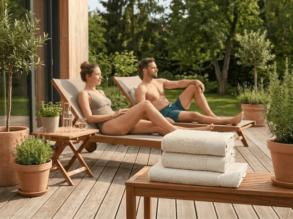 Ręcznik CLYR 50x100 cm kremowy, 100% bawełna