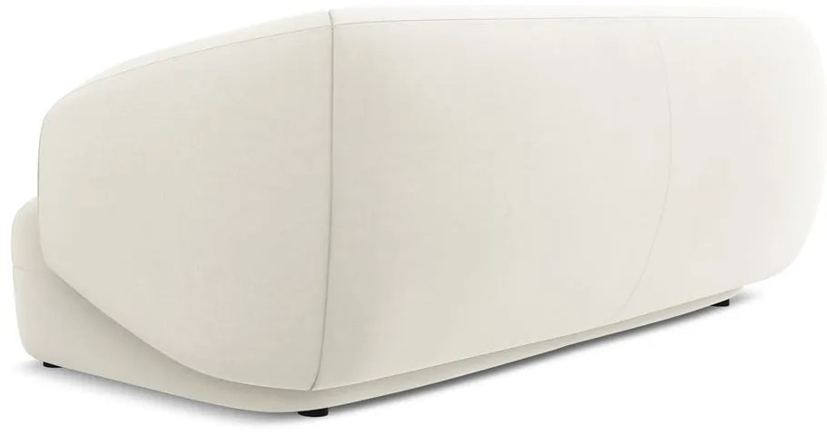 Biała aksamitna sofa 212 cm Moana – Makamii