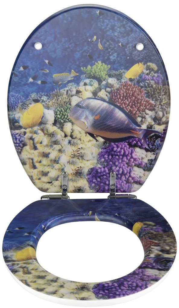 Deska sedesowa FISH, MDF, WENKO