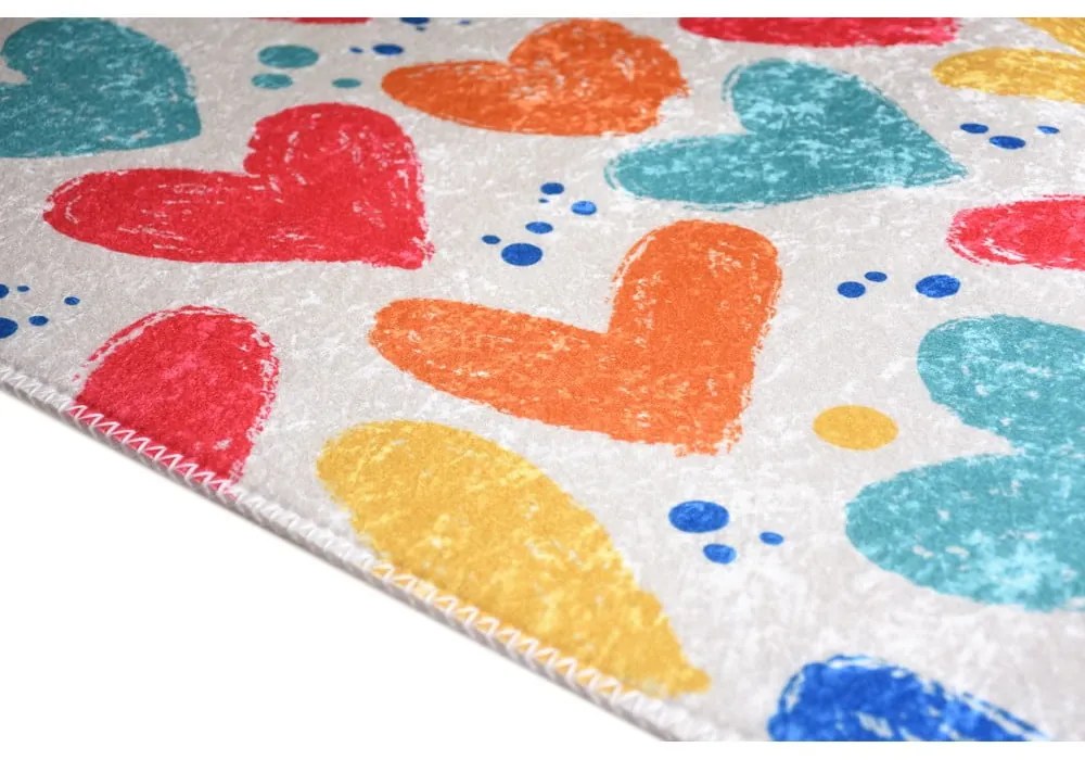 Dywan dziecięcy odpowiedni do prania 120x180 cm Hearts of Love – Vitaus