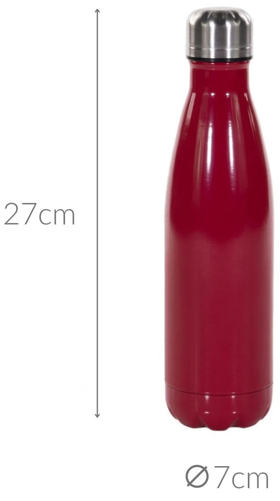 Butelka termiczna ze stali nierdzewnej, 500 ml