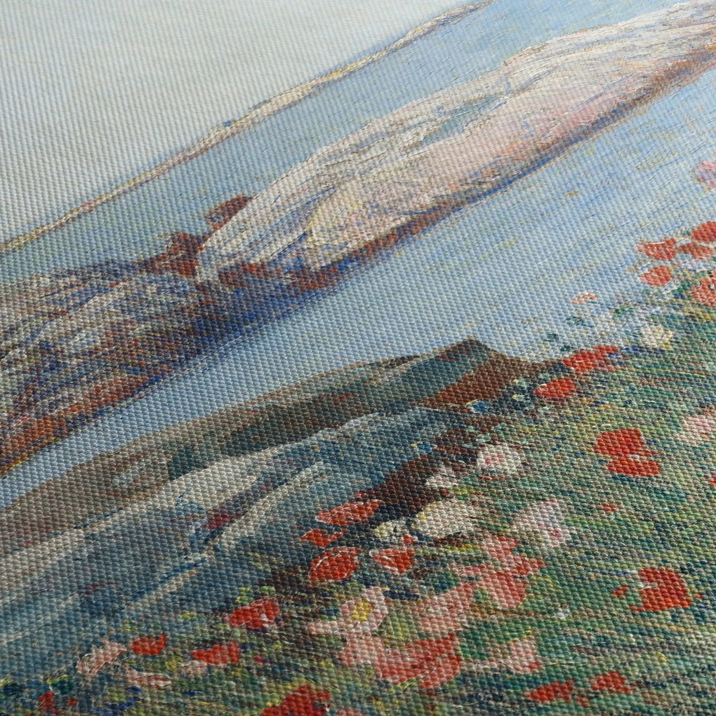 Obraz - Childe Hassam, Poppies,  Isles of Shoals, reprodukcje (125x70 cm)