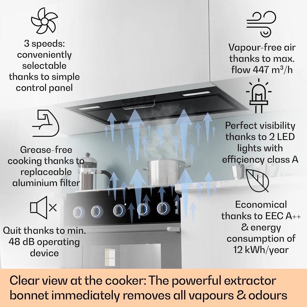 Klarstein Camila Okap kuchenny