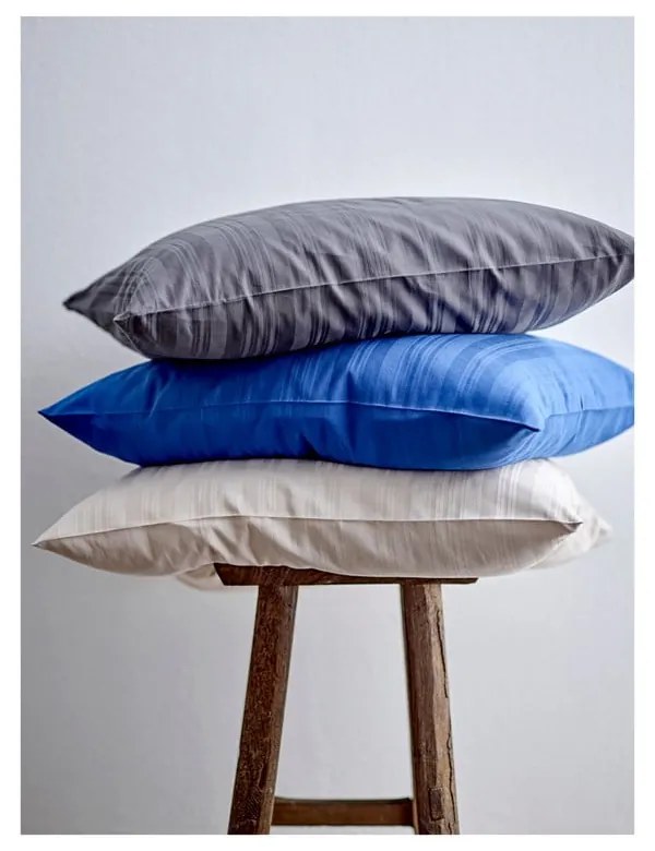 Antracytowa adamaszkowa pościel jednoosobowa 140x220 cm Noble – Södahl