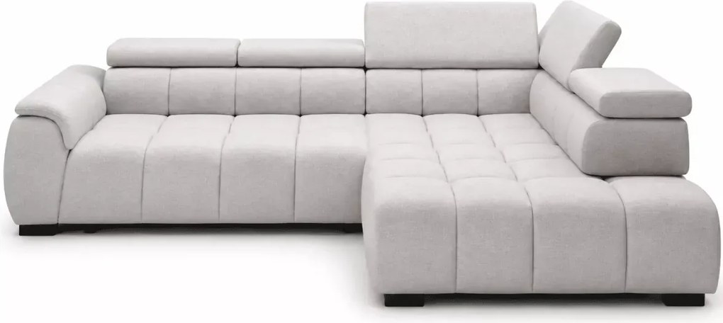 Narożnik Alvin L 297x205 cm – nowoczesny narożnik premium z elektrycznie regulowanym siedziskiem