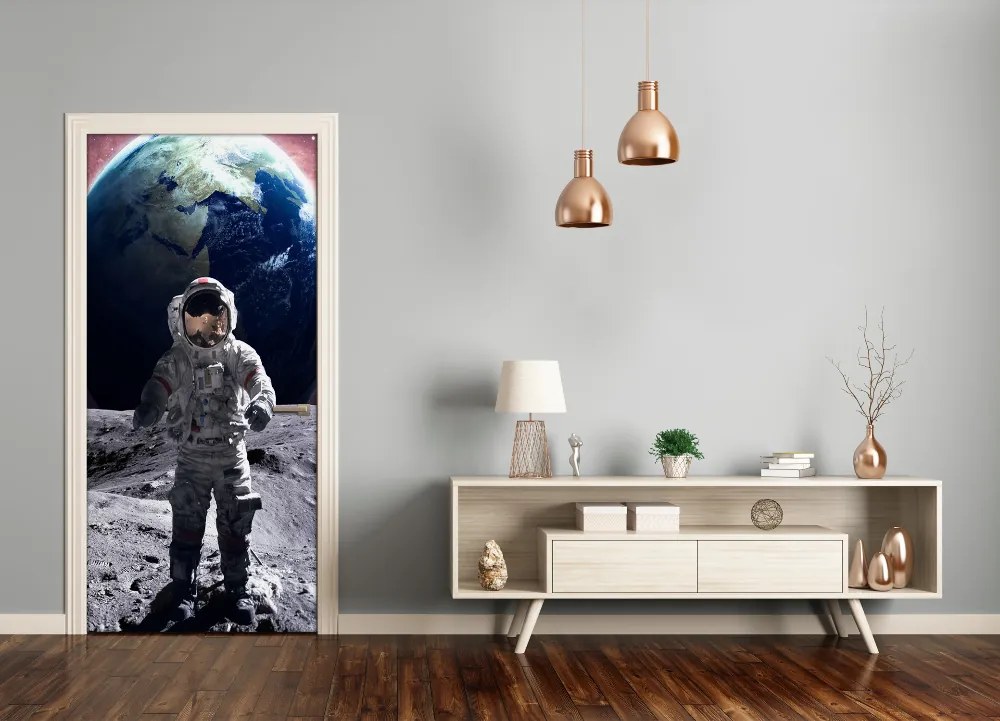 Fototapeta samoprzylepna na drzwi Astronauta