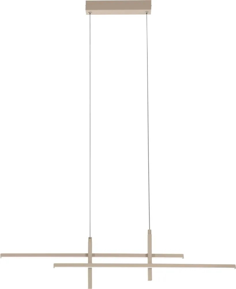 Eglo 901887 - LED lampa wisząca na lince TREPILIANO LED/20W/230V beżowa