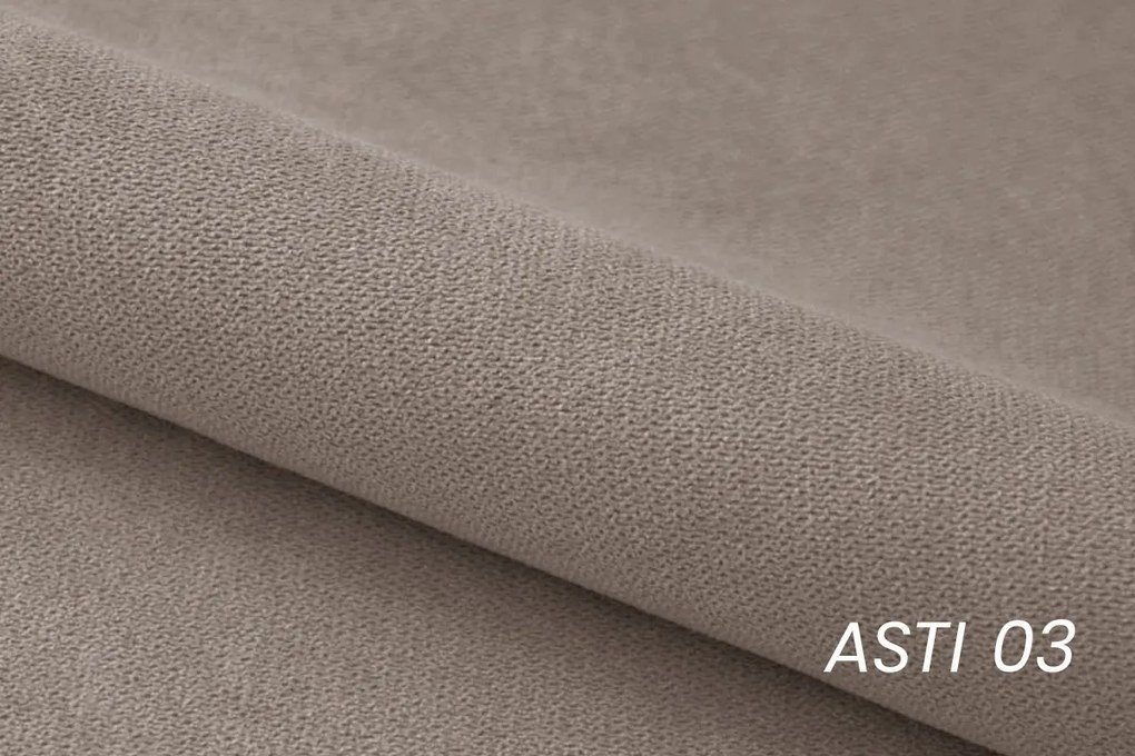 Narożnik z funkcją spania Barcelia U - beżowa tkanina Asti 03