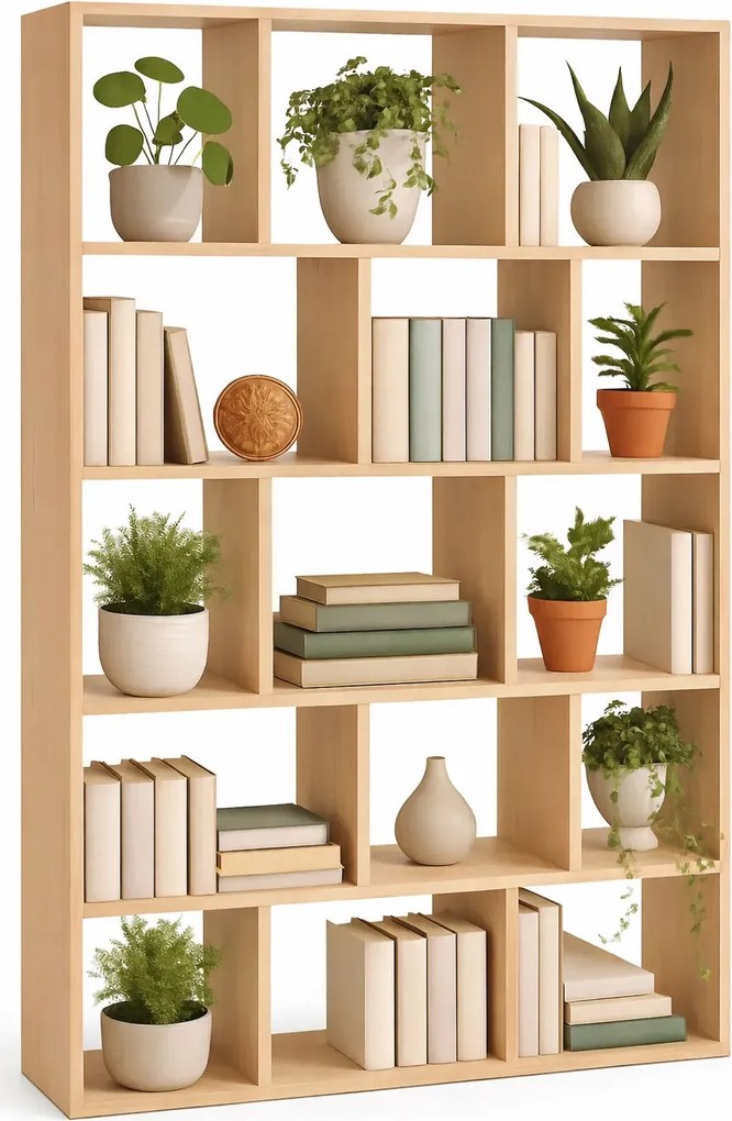 Regał Dąb Nowoczesny Sonoma Wiszący Lub Stojący B2-D98