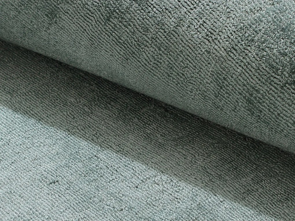 Ręcznie tkany dywan - 200 x 290 cm - Niebieskoszary - 1800g/m² - MOLINI
