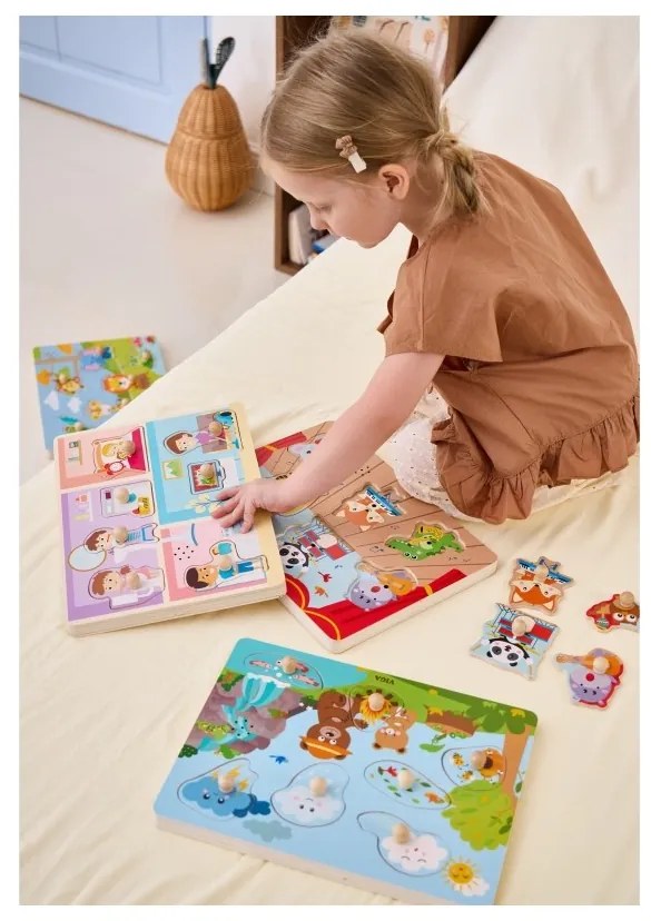 Viga puzzle dźwiękowe odkrywamy naturę