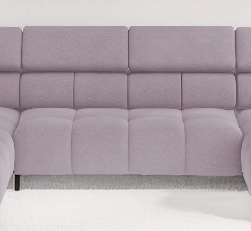 Narożnik PLAZA XL Prawostronny Elektryczna regulacja Tkanina SOLAR 61 WERSAL