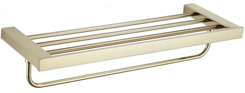Mexen Pavo półka na ręcznik, złota - 7030420-50