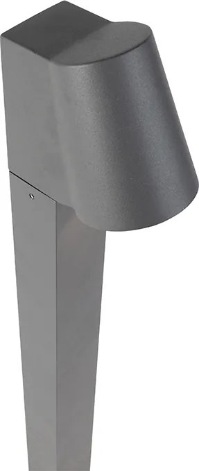 Nowoczesna lampa podłogowa zewnętrzna antracytowa z LED - Uma