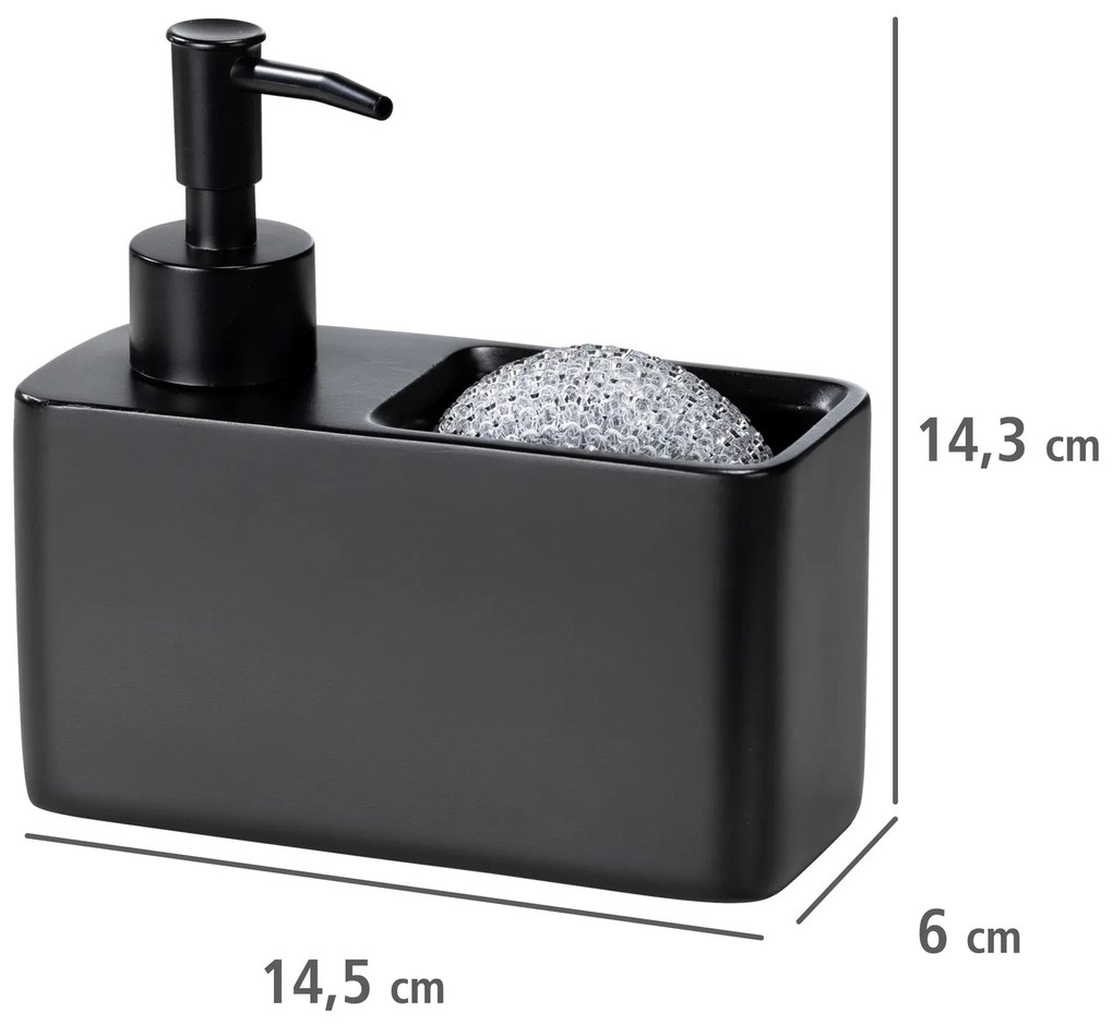 Dozownik z miejscem na gąbkę, 150 ml, Resa, WENKO