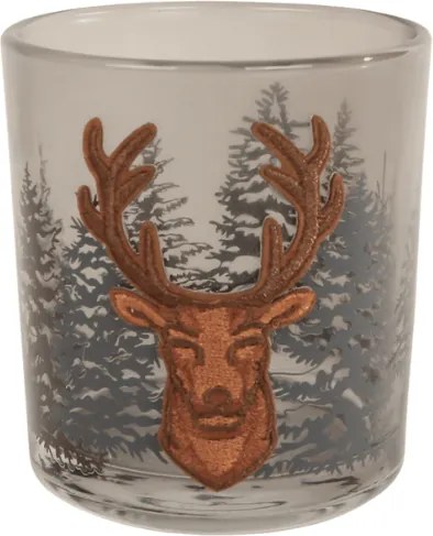 Świecznik na tealighty FOREST DEER 8 cm