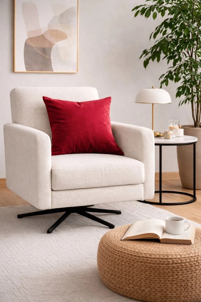 Poszewka na poduszkę dekoracyjna : Kolor tkaniny - VELVET - MG31, Rozmiar - 50x50, Typ tkaniny - Velvet