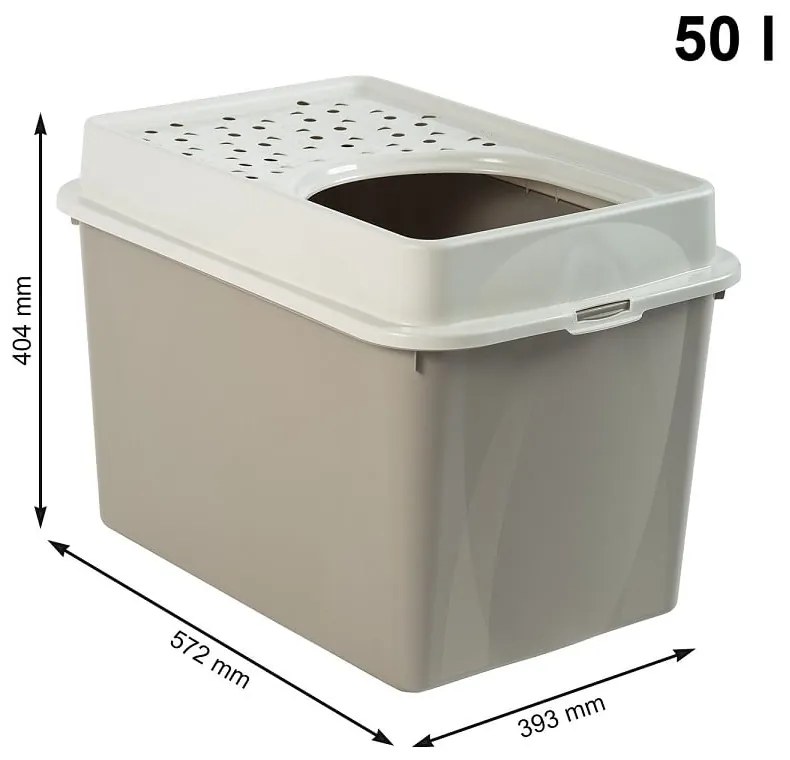 Kuweta dla kota 57,2x39,3 cm Eco Berty – Rotho