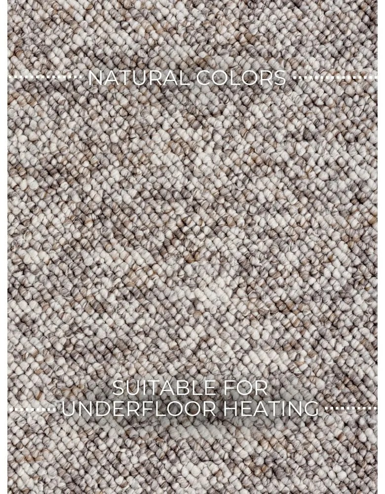 Szary dywan odpowiedni do prania 200x290 cm Rocco Taupe – Elle Decoration