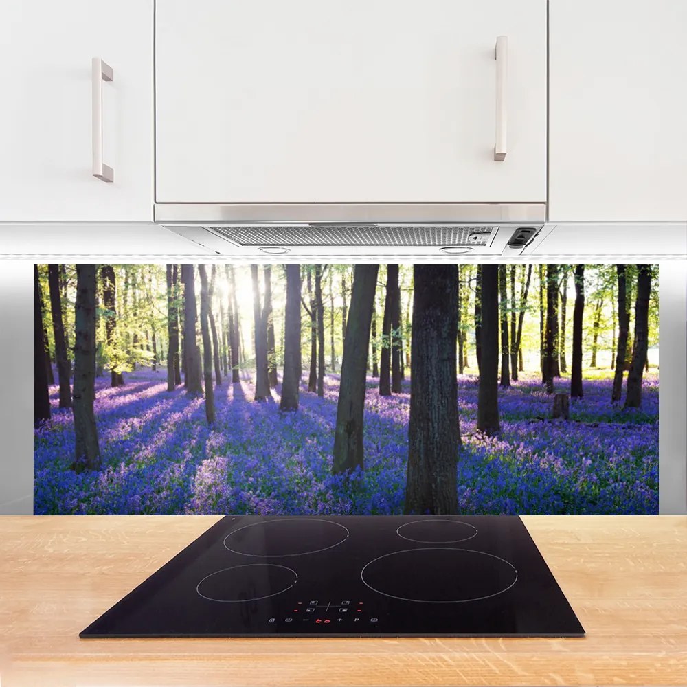 Szkło Ozdobne do Kuchni Gęsta Korona Drzew