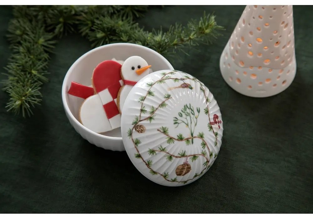 Porcelanowy pojemnik na żywność na ciasta Hammershøi – Kähler Design