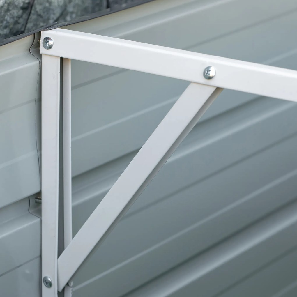 Outsunny podwyższona grządka, 125 cm x 47 cm x 40 cm