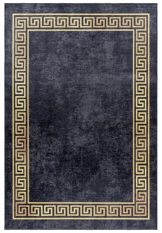 Antracytowy dywan odpowiedni do prania 80x150 cm Fiesta – Ayyildiz Carpets