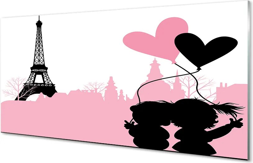 Panel szklany do Kuchni Serca nad Wieżą w Mieście