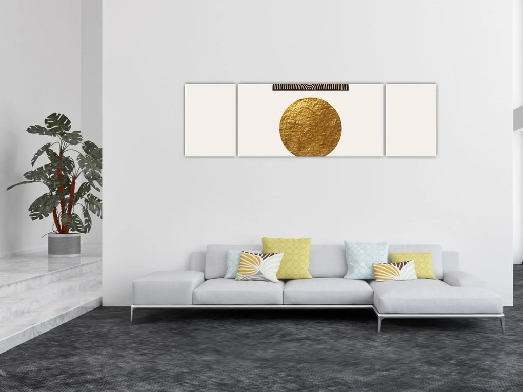 Obraz - Złota ozdoba N⁰1 (170x50 cm)
