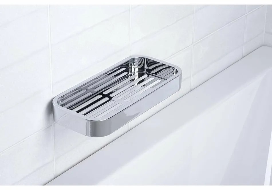 GEDY 3218 Inteligentna policja do prysznica, 24,1x 3 x 11,1 cm, srebrna