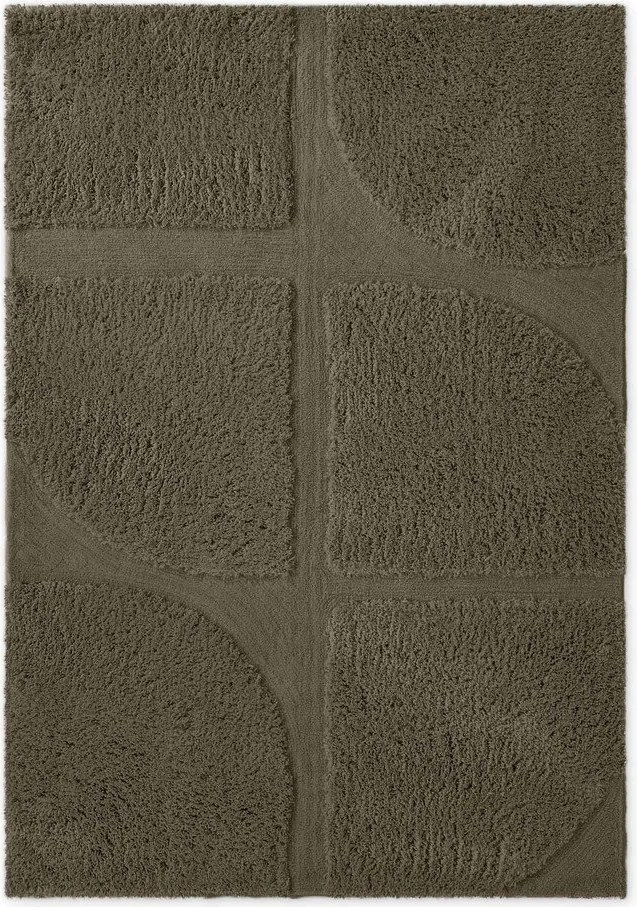 Dywan tkany ręcznie w kolorze khaki 160x230 cm Lambeth Jasper – Ted Baker