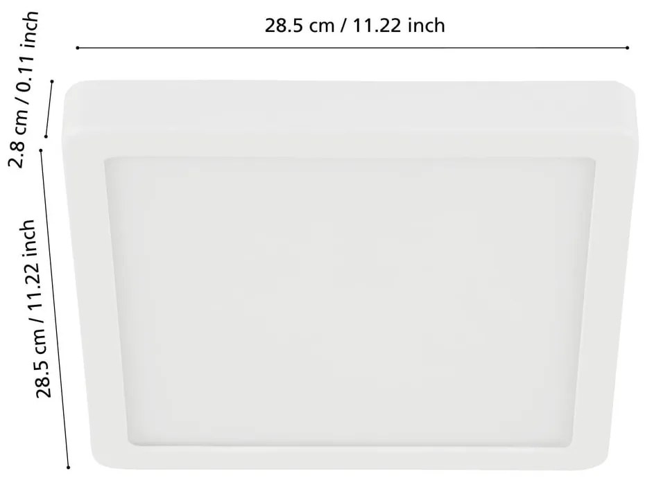 Inteligentna lampa sufitowa LED 19,5 W FUEVA-Z – EGLO