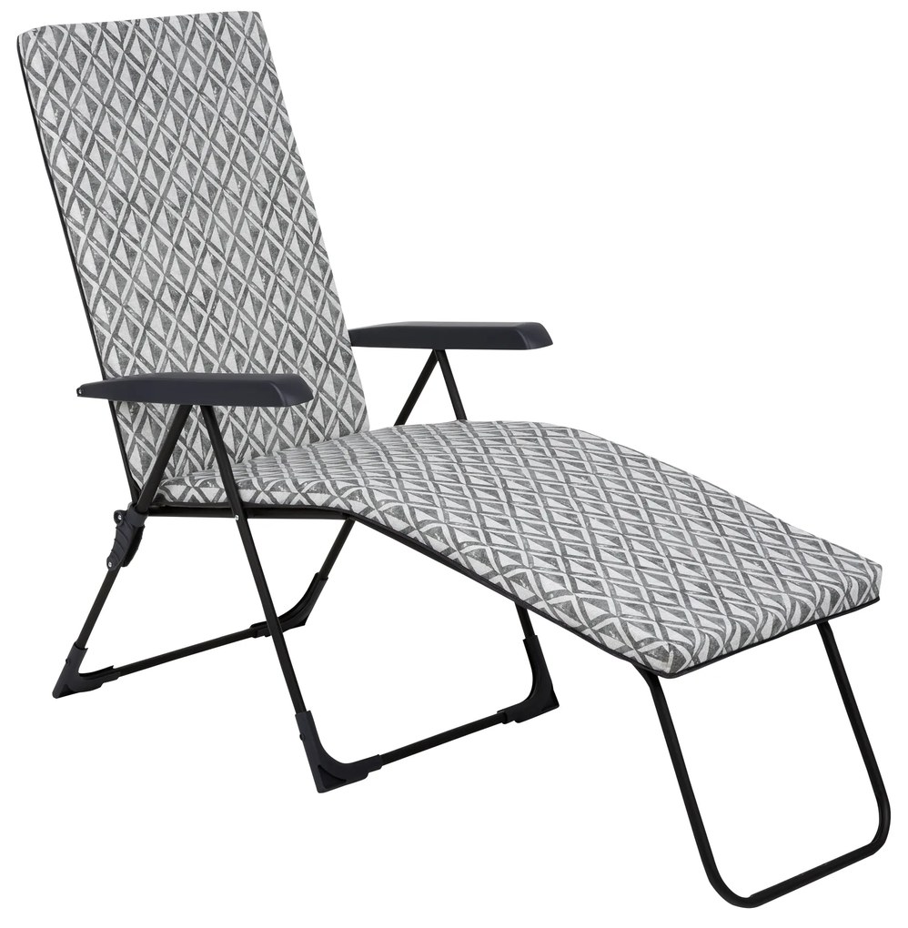 Leżak ogrodowy Barletta Black Edition H039-06PB PATIO