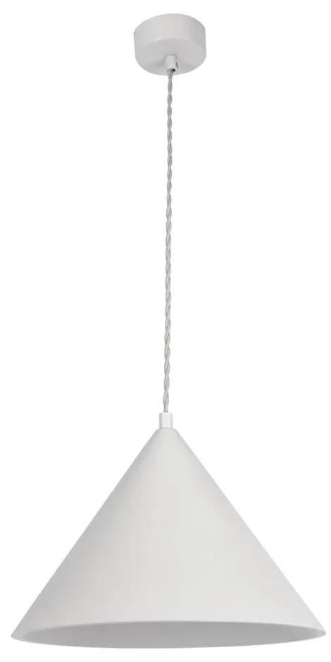 Szara lampa wisząca SULION Vilma, wys. 150 cm