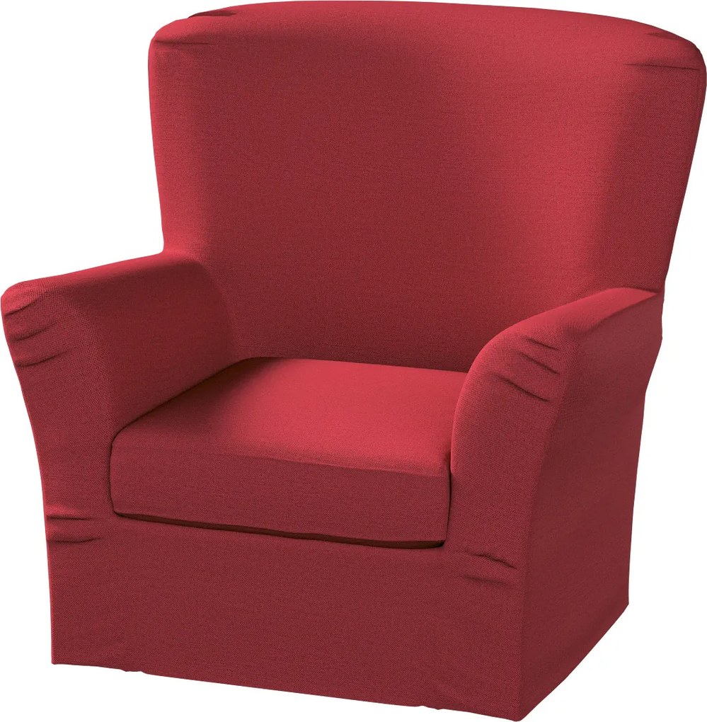 Pokrowiec na fotel Tomelilla wysoki z zakładkami