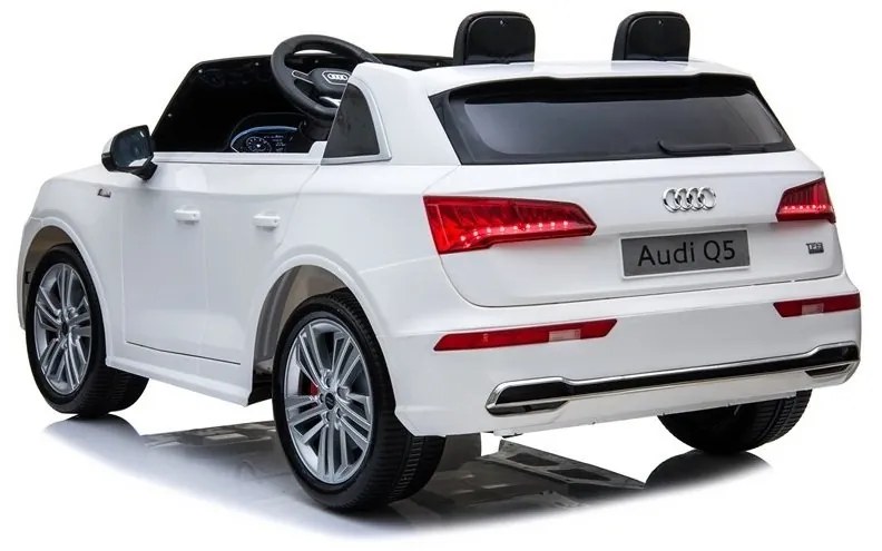 Pojazd na akumulator nowe audi q5 2-osobowe białe