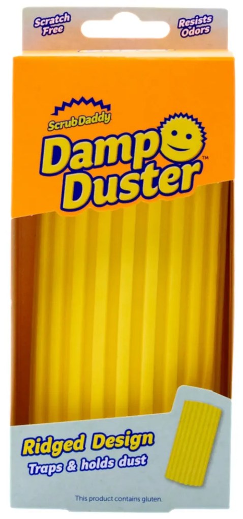 Scrub Daddy Gąbka do wycierania kurzu Damp Duster,żółta
