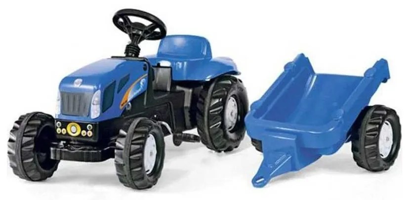 Rolly toys rollykid traktor new holland z łyżką i przyczepą