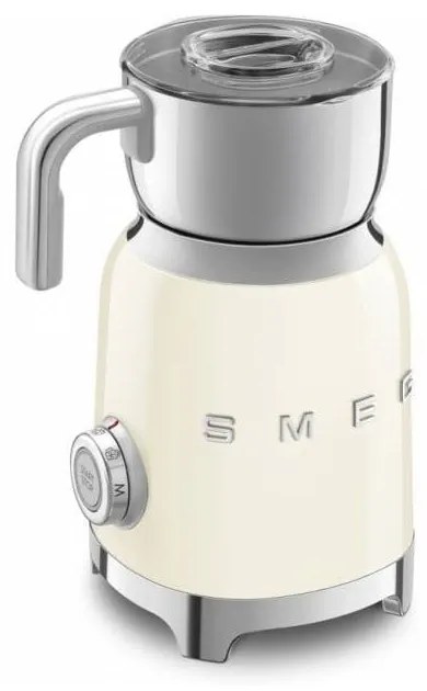 Beżowy spieniacz do mleka 50's Retro Style – SMEG