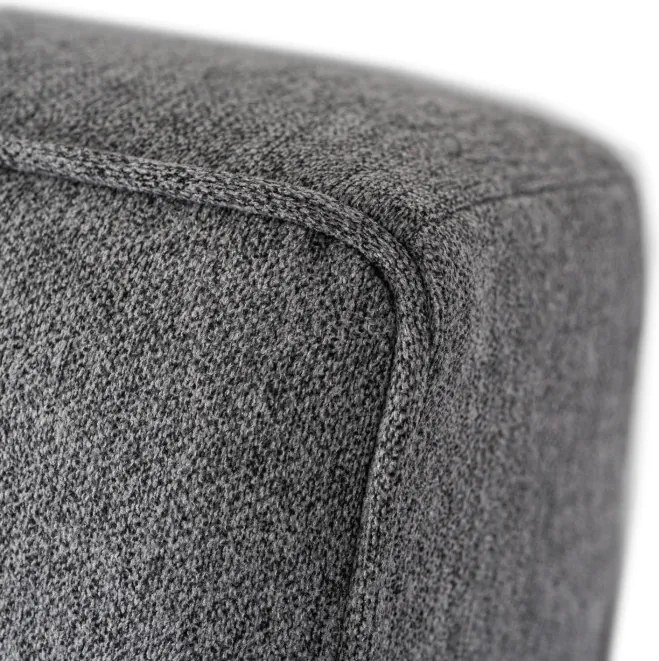 Sofa z Funkcją Spania MALTA Wersalka Rozkładana Dwuosobowa Szara Nowoczesna do Salonu