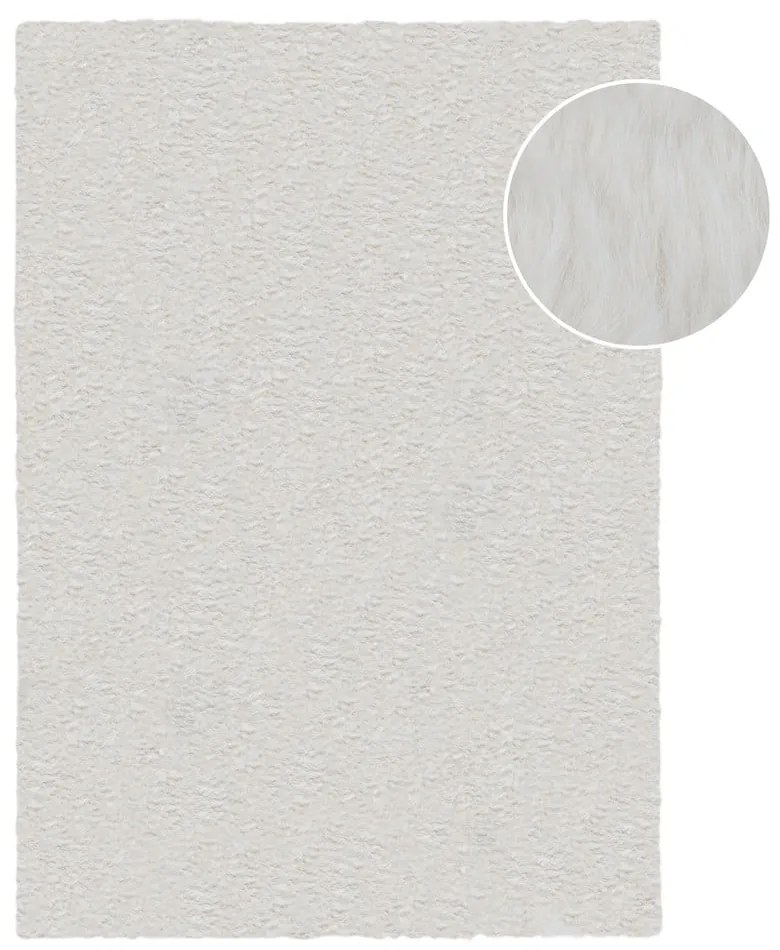 Biała syntetyczna skóra 160x230 cm Alpine Faux Fur – Flair Rugs