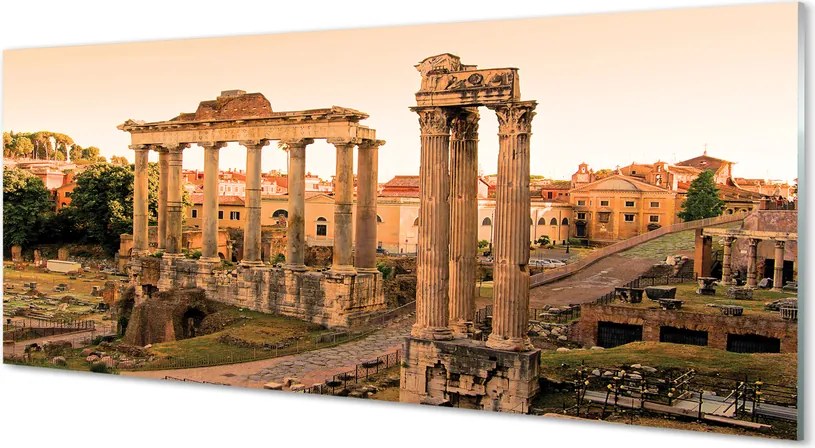 Panel Szklany Wschód Słońca nad Forum Romanum